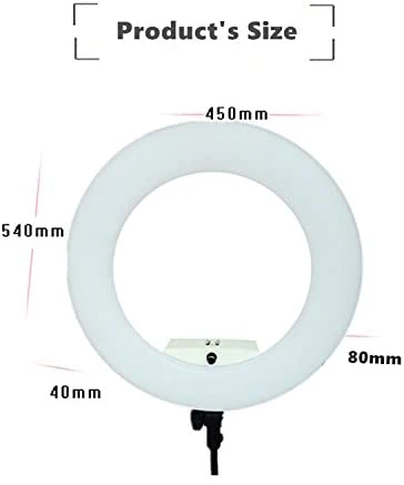 18 Inch 96W 480 SMD LED Ring Light Bi Colour with Remote control - Image 3