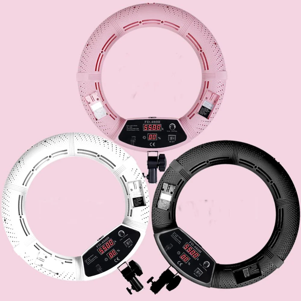 18 Inch 96W 480 SMD LED Ring Light Bi Colour with Remote control - Image 4