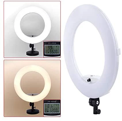 18 inch Bi-colour LED Ring light FE-480ii with remote control Kit - Image 6