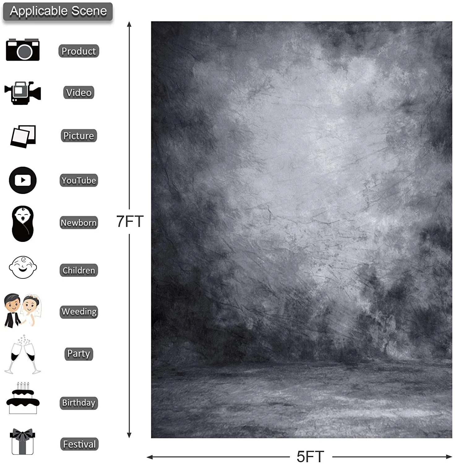 3x6M Econious Photography Backdrop - Image 2