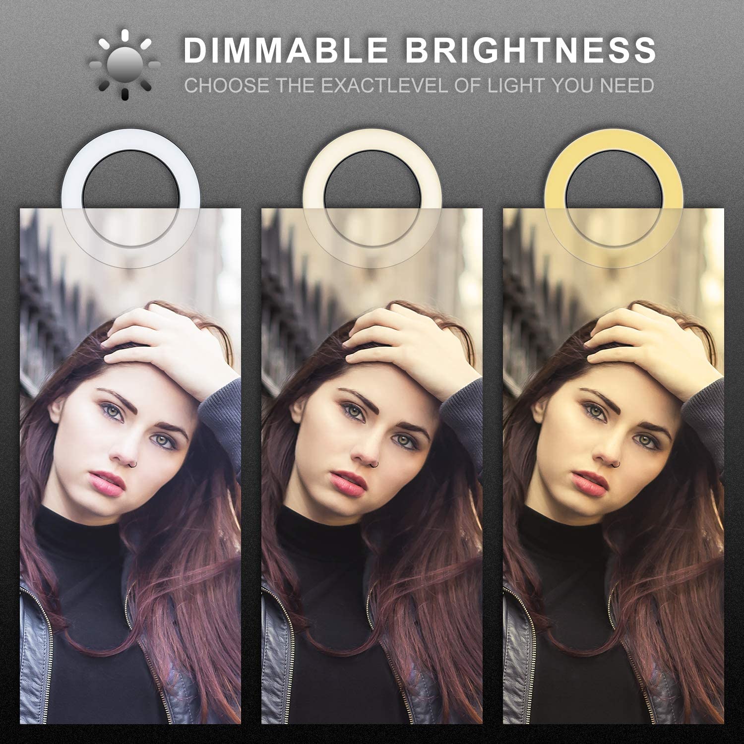 6 Inch LED Ring Light with Tripod Stand - Image 6