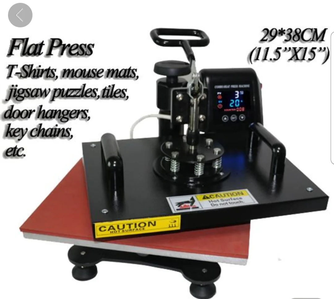 8 In 1 Multipurpose Combo Heat Press Machine (Brand New in its original packaging) - Image 3