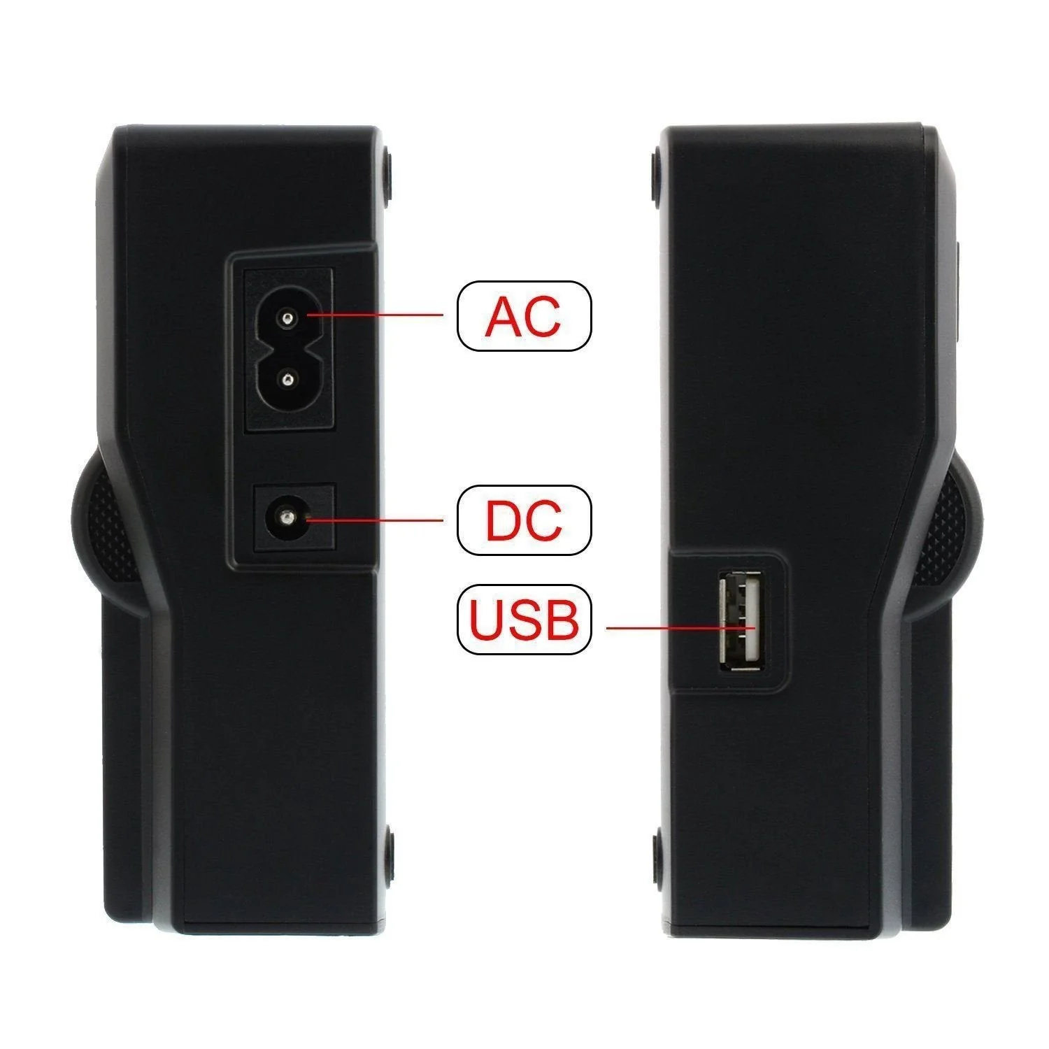 Bevik Lcd Dual Channel Charger For Sony BP-U30 BP-U60... Battery series - Image 3