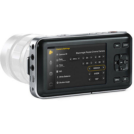 Blackmagic Pocket Cinema Camera with 14mm Lens (Used) - Image 4