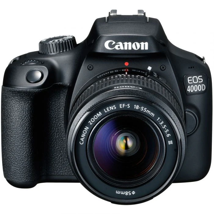 Canon 4000D with 18-55mm Lens