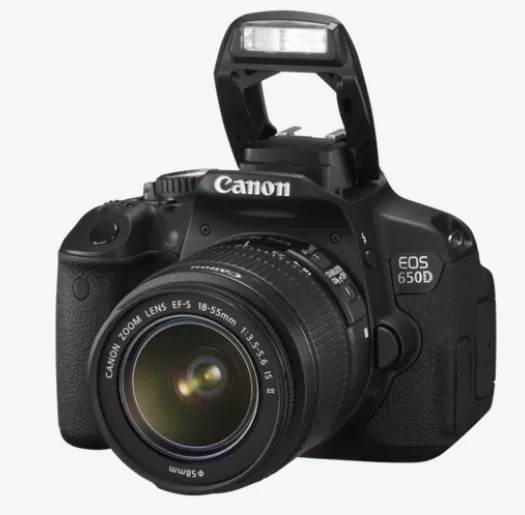 Canon 650D with 18-55mm lens (Used) - Image 3