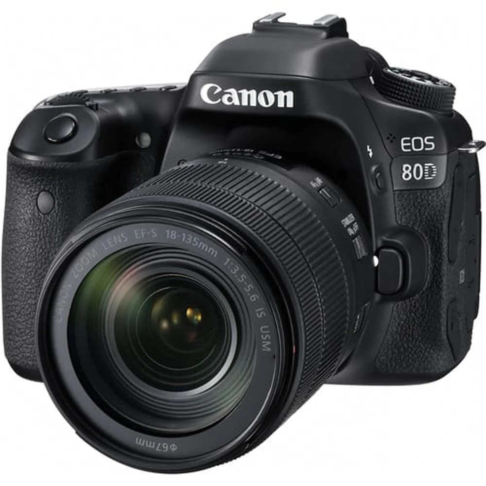 Canon 80D with 18-135mm Lens (Used)