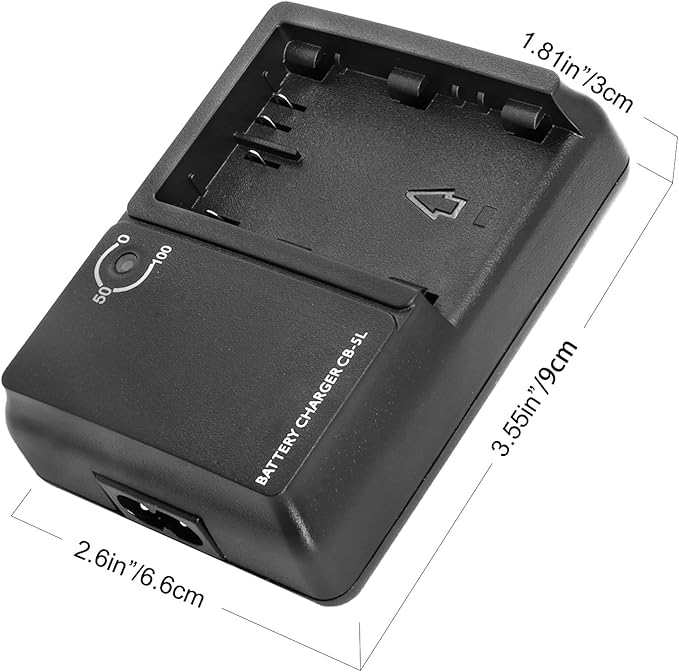 Canon CB-5L Charger for BP-511,BP-511A,BP-512,BP-514,BBP-535 Lithium-ion batteries - Image 2