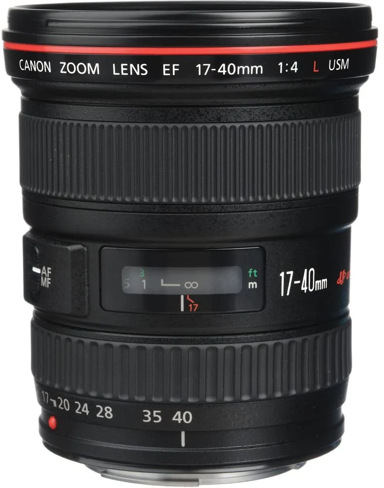 Canon EF 17-40mm f/4L USM Ultra Wide Angle Zoom Lens (Used)