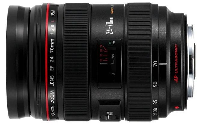 Canon EF 24-70mm f/2.8L USM Zoom Lens for Canon SLR Cameras (Pre-owned) - Image 2
