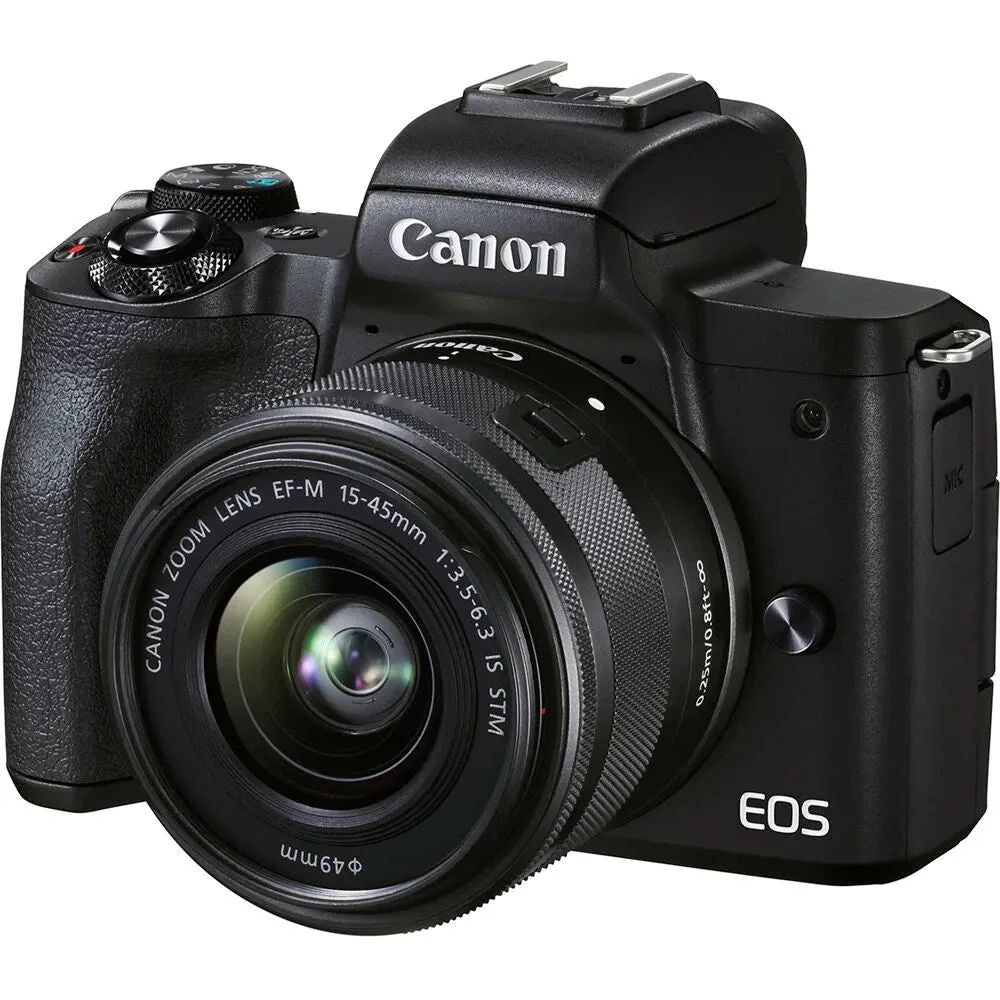 Canon EOS M50 Mark II + 15-45mm – Mirrorless Camera kit