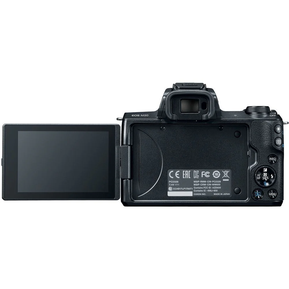 Canon EOS M50 Mark II + 15-45mm – Mirrorless Camera kit - Image 2
