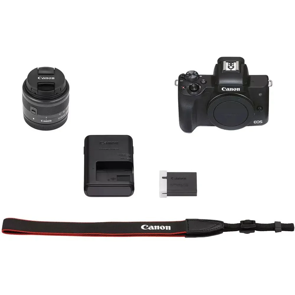 Canon EOS M50 Mark II + 15-45mm – Mirrorless Camera kit - Image 7
