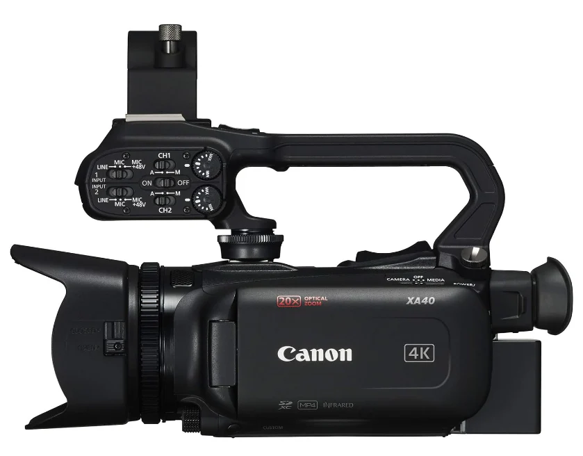 Canon XA40 Professional 4k Camcorder - Image 3