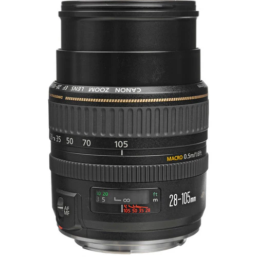 Used: Canon Zoom Wide Angle-Telephoto EF 28-105mm f/3.5-4.5 II USM Autofocus Lens - Image 5