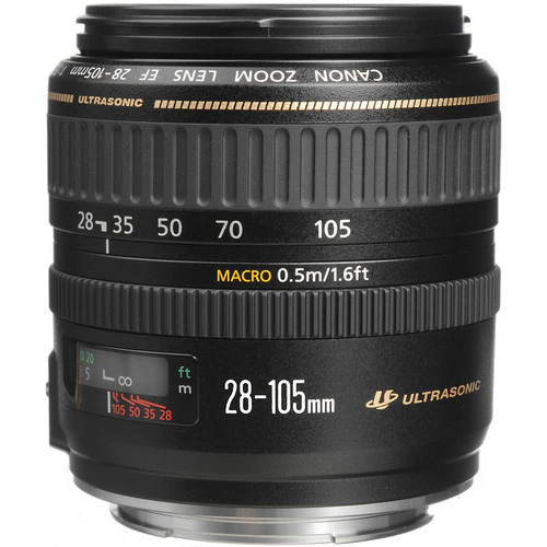Used: Canon Zoom Wide Angle-Telephoto EF 28-105mm f/3.5-4.5 II USM Autofocus Lens - Image 6