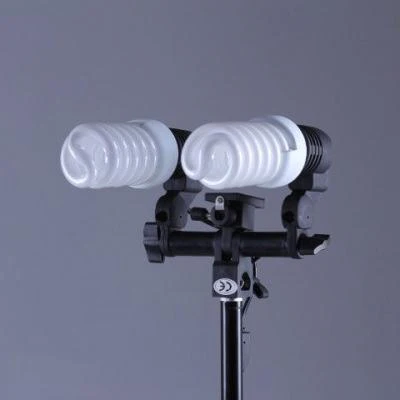 2pcs Spiral 2x 85watt Lights with Translucent umbrellas - Image 3