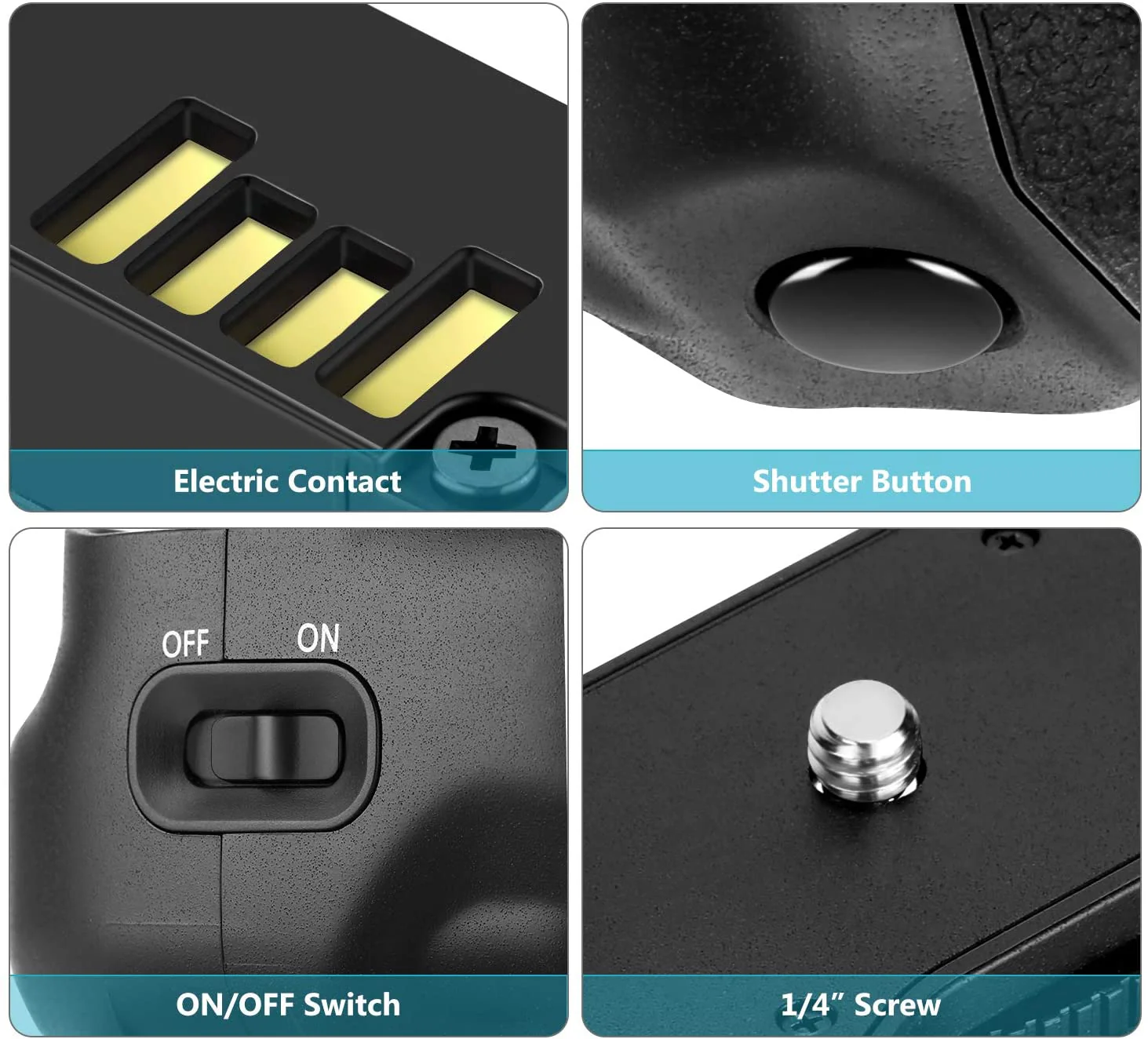 Battery Grip for Canon EOS 800D/Rebel T7i/77D/Kiss X9i/9000D Camera (BG-E17) - Image 5