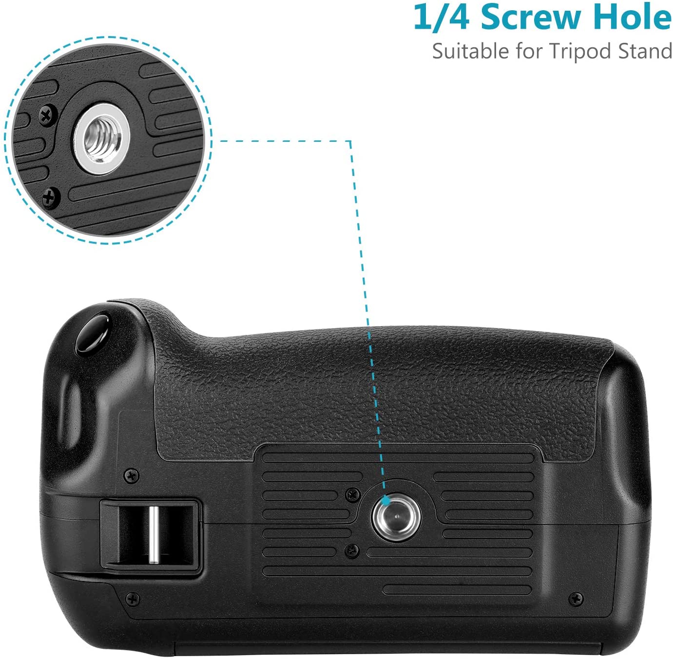 Battery Grip for Canon EOS 800D/Rebel T7i/77D/Kiss X9i/9000D Camera (BG-E17) - Image 6