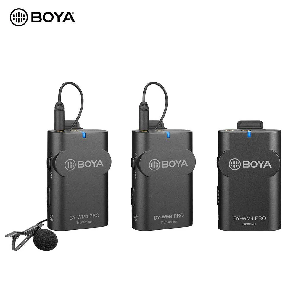 BOYA BY-WM4 PRO-K2 Dual-Channel Digital Wireless Microphone - Image 2