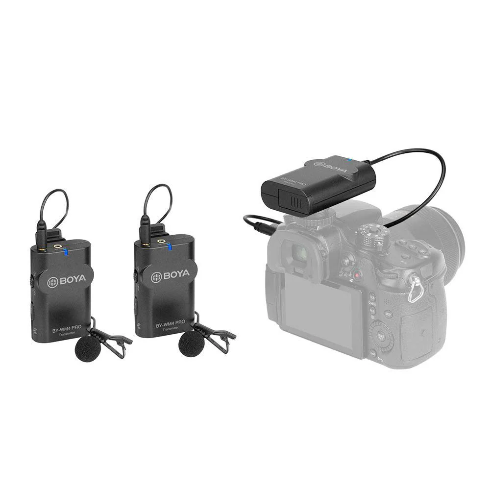 BOYA BY-WM4 PRO-K2 Dual-Channel Digital Wireless Microphone - Image 3