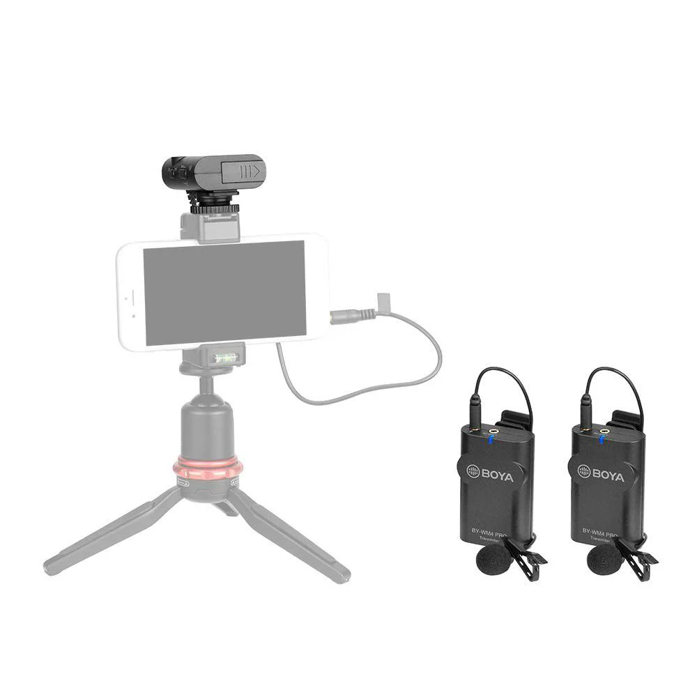BOYA BY-WM4 PRO-K2 Dual-Channel Digital Wireless Microphone - Image 4