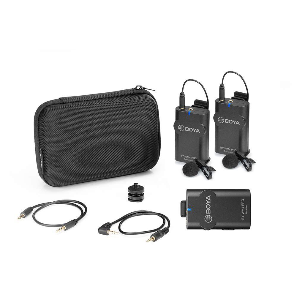 BOYA BY-WM4 PRO-K2 Dual-Channel Digital Wireless Microphone - Image 5