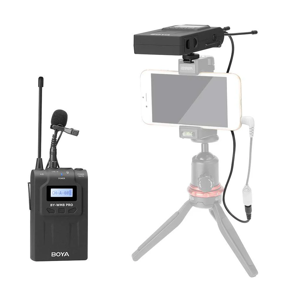 Boya BY-WM8 Pro K1 – Dual-Channel Wireless Mic System - Image 4