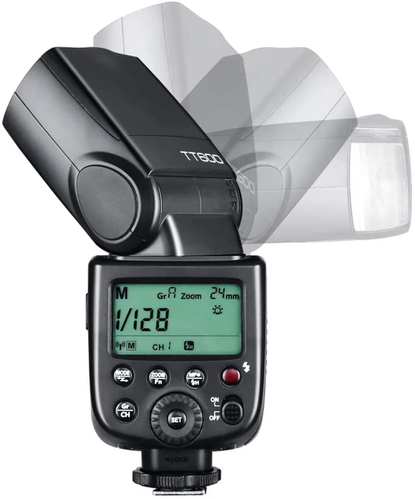 Godox TT600 2.4G Wireless Master Slave Camera Flash Speedlite - Image 3