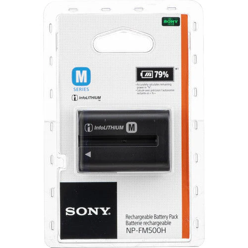 Sony NP-FM500H Rechargeable InfoLithium Battery - Image 2