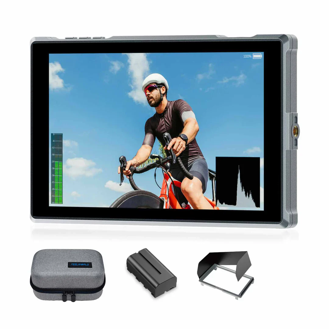 FEELWORLD FW759 PRO 7 Inch 400nit HD Touchscreen Field DSLR Camera Monitor 4K HDMI 1280x800 IPS - Image 2