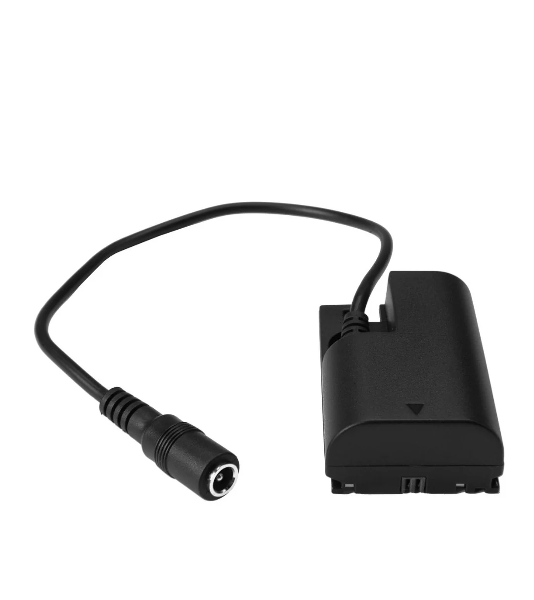 Floxi Dummy Battery Kit For Canon LPE6 Battery (DC COUPLER) - Image 2