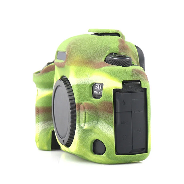 Canon EOS 5D Mark IV / 5D4 Camera Anti-fall Silicone Skin Case DSLR Protective Cover - Image 3