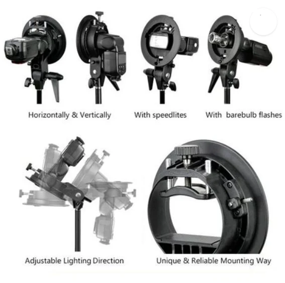 Godox S-Type Speedlite Bracket (Bowens Mount) - Image 3
