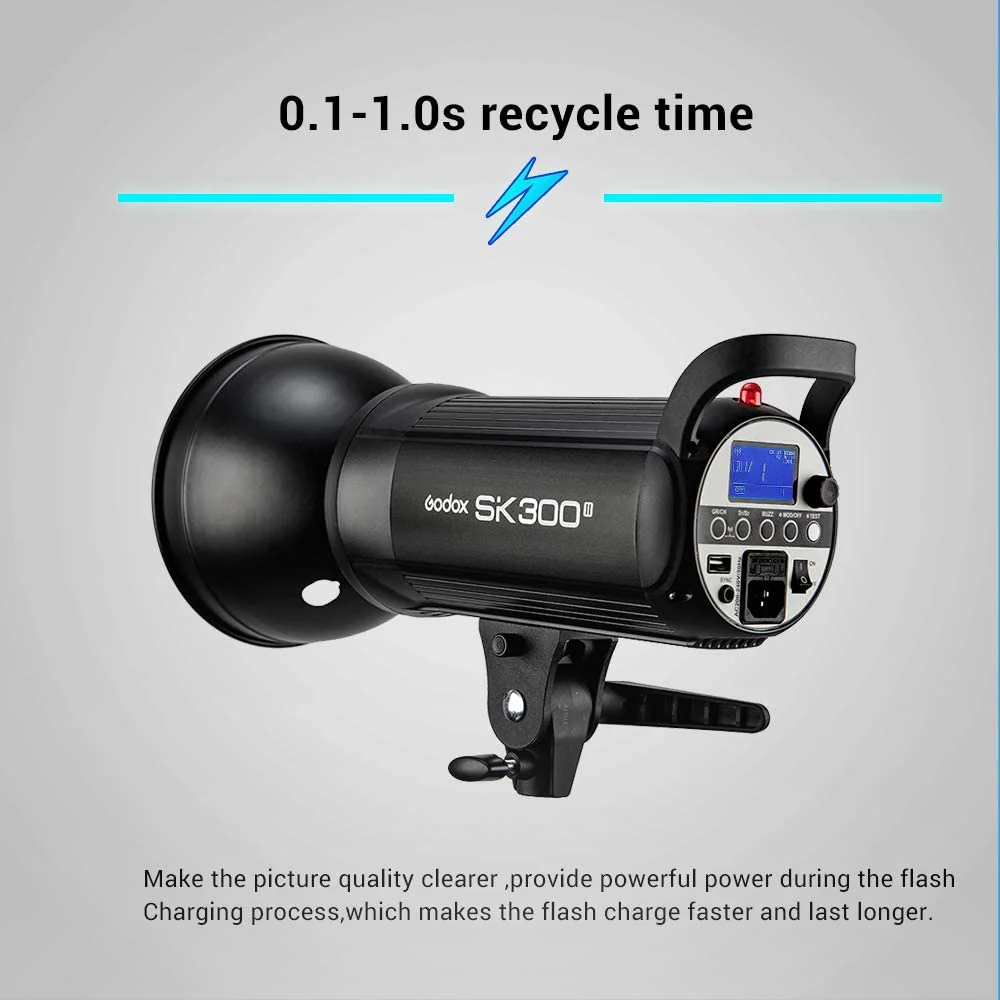 Godox SK300II Studio Strobe 300Ws - Image 2