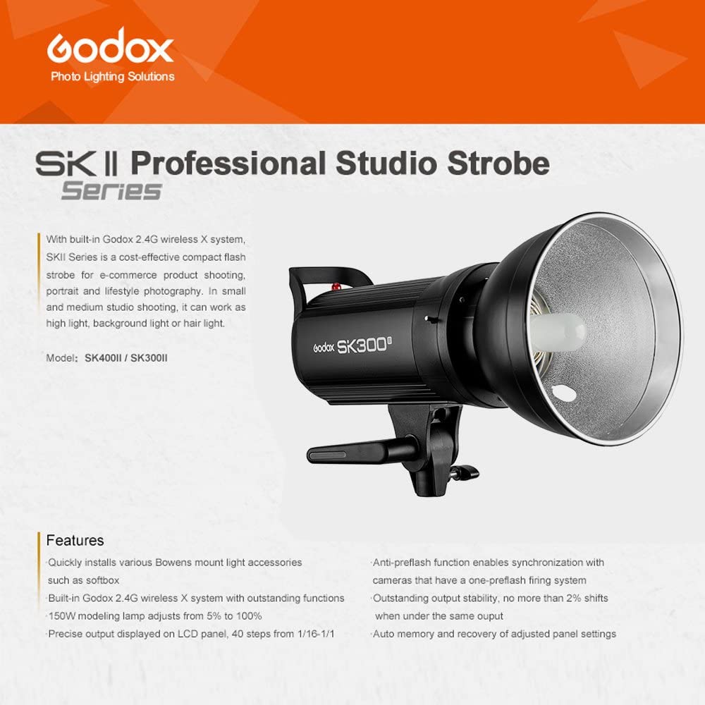 Godox SK300II Studio Strobe 300Ws - Image 4