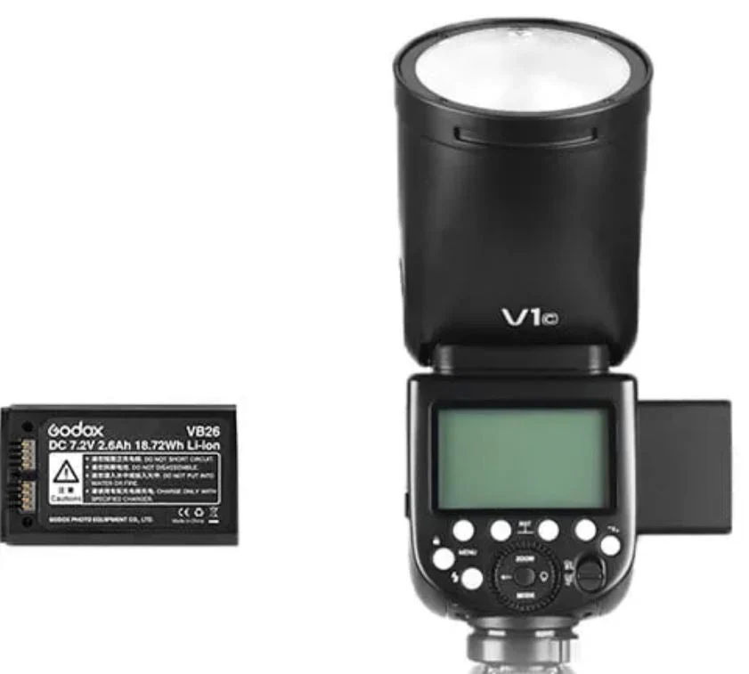 Godox V1 (F) Round Head Speedlight for Fuji - Image 2