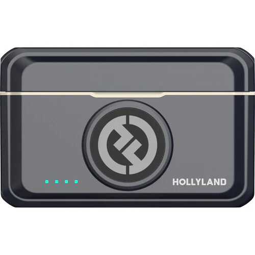 Hollyland LARK M2 DUO 2-Person Wireless Combo Microphone System (2.4 GHz, Shine Charcoal) - Image 2
