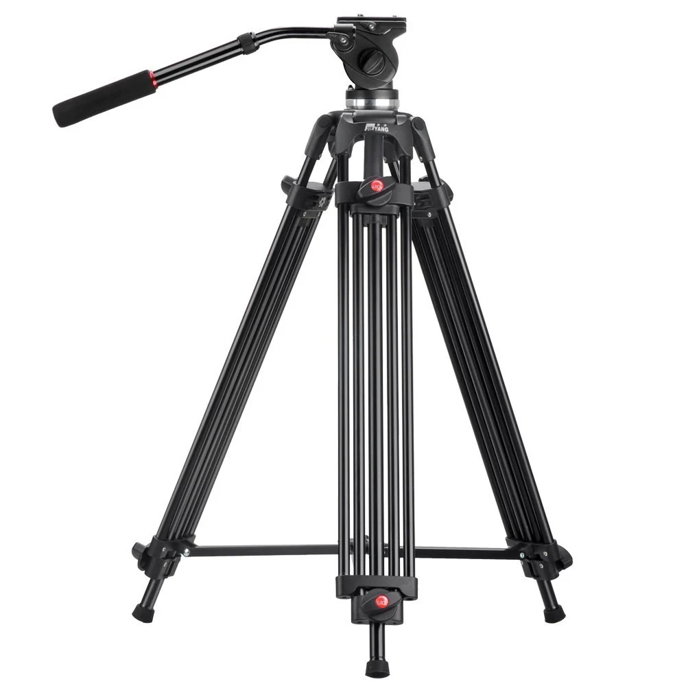 Jieyang JY-0508B 8KG Professional Fluid Head Camera Tripod