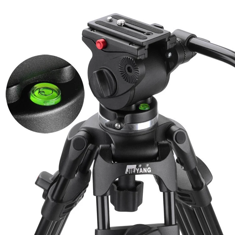 Jieyang JY-0508B 8KG Professional Fluid Head Camera Tripod - Image 5
