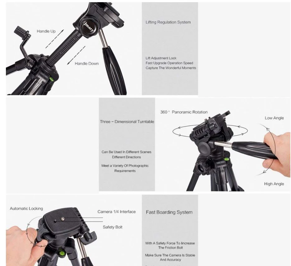 JMARY 2234 TRIPOD STAND - Image 3