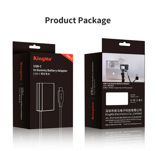 KingMa TC-LPE17 LP-E17 USB-C Replacement Dummy Battery Adapter for Canon - Image 5
