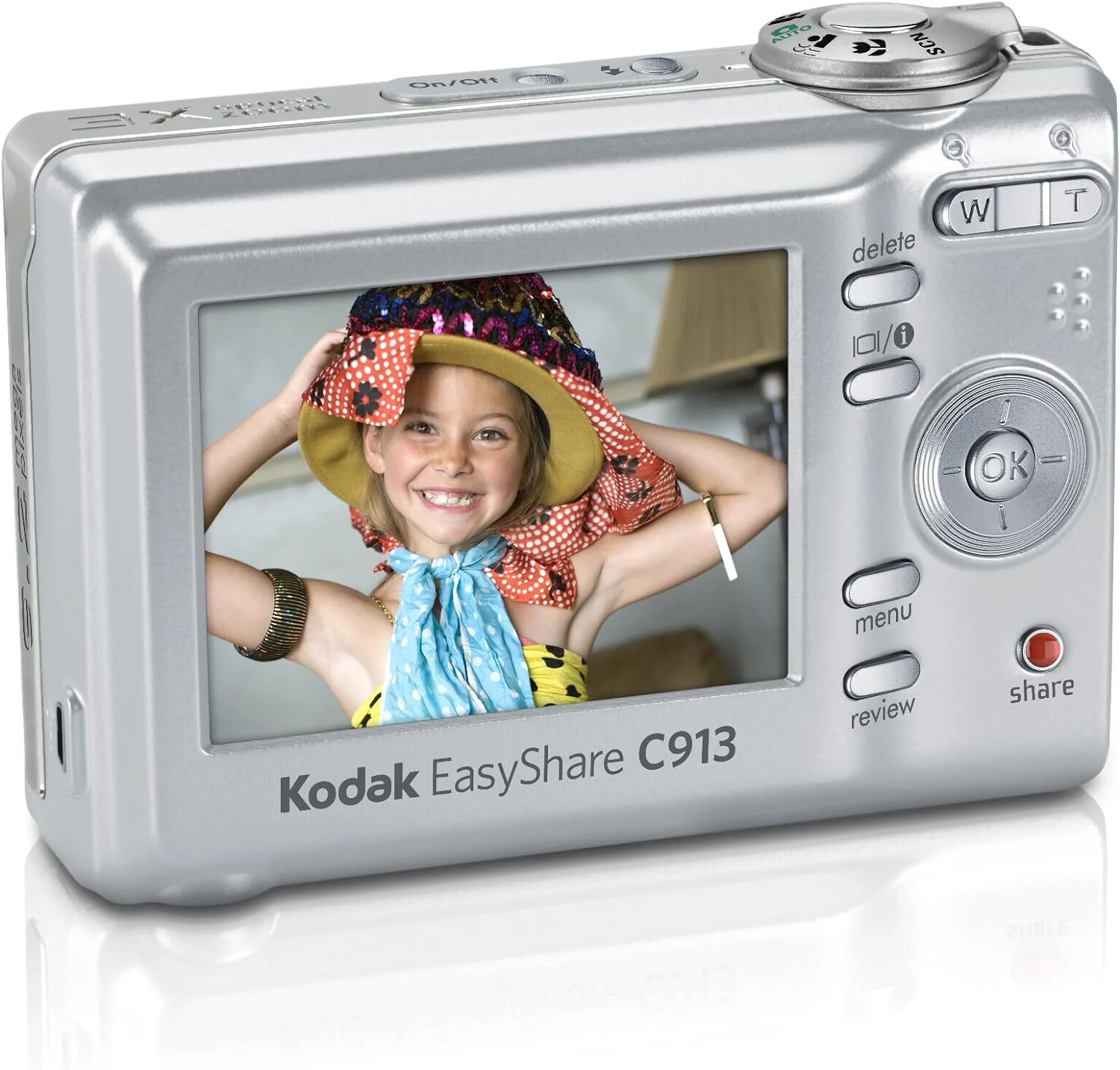 Kodak EasyShare C913 Digital Camera [Black(Used)] - Image 2