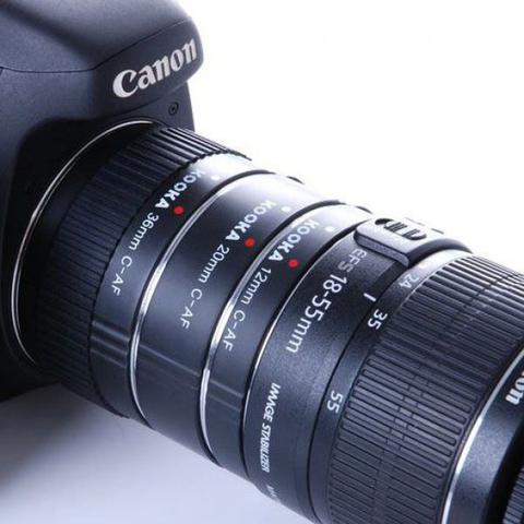 Kooka AF Extension tube set for Canon (12mm,20mm,36mm) - Image 2