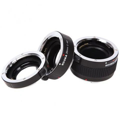 Kooka AF Extension tube set for Canon (12mm,20mm,36mm) - Image 3