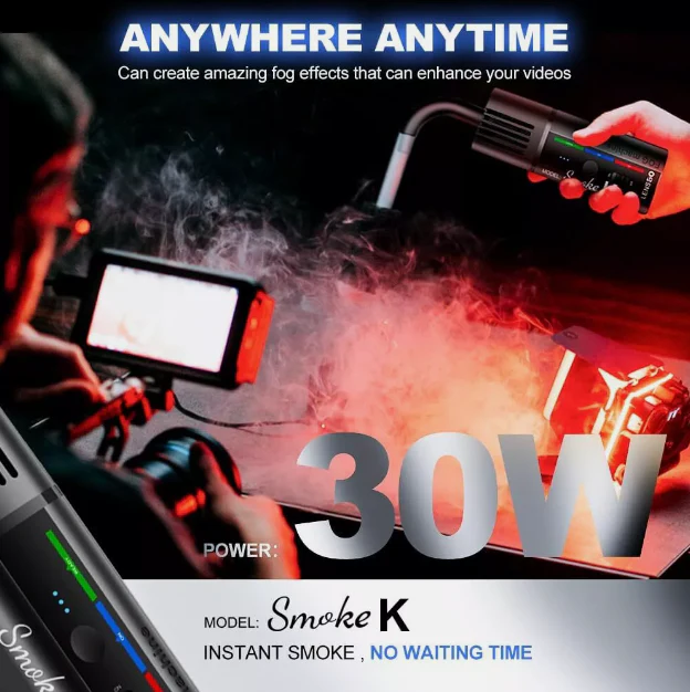 LENSGO Smoke K 30W Portable Handheld Fog Machine - Image 4
