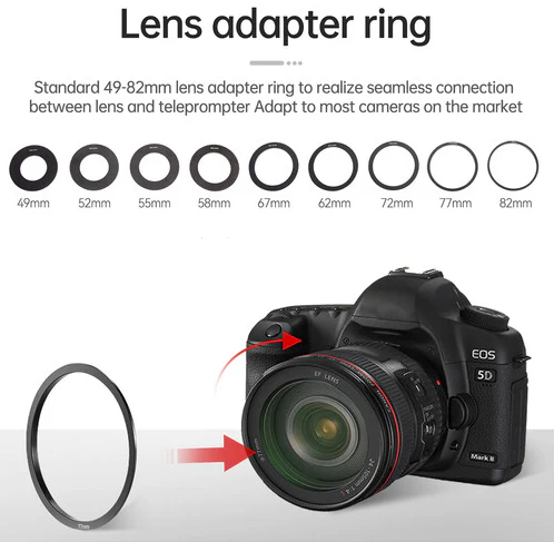 LENSGO TC7 Teleprompter Fold In 1 Second - Image 6