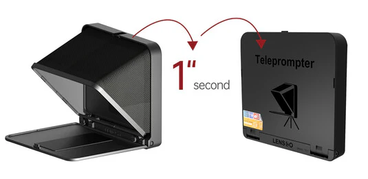 LENSGO TC7 Teleprompter Fold In 1 Second - Image 7