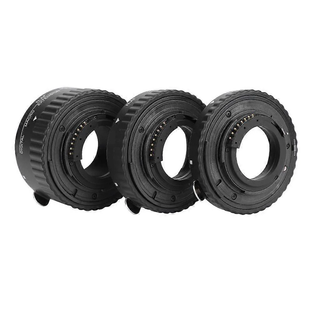 Meike 3-Piece AF Macro Extension Tube Set for Nikon AF / AF-S (12mm + 20mm + 36mm) - Image 2