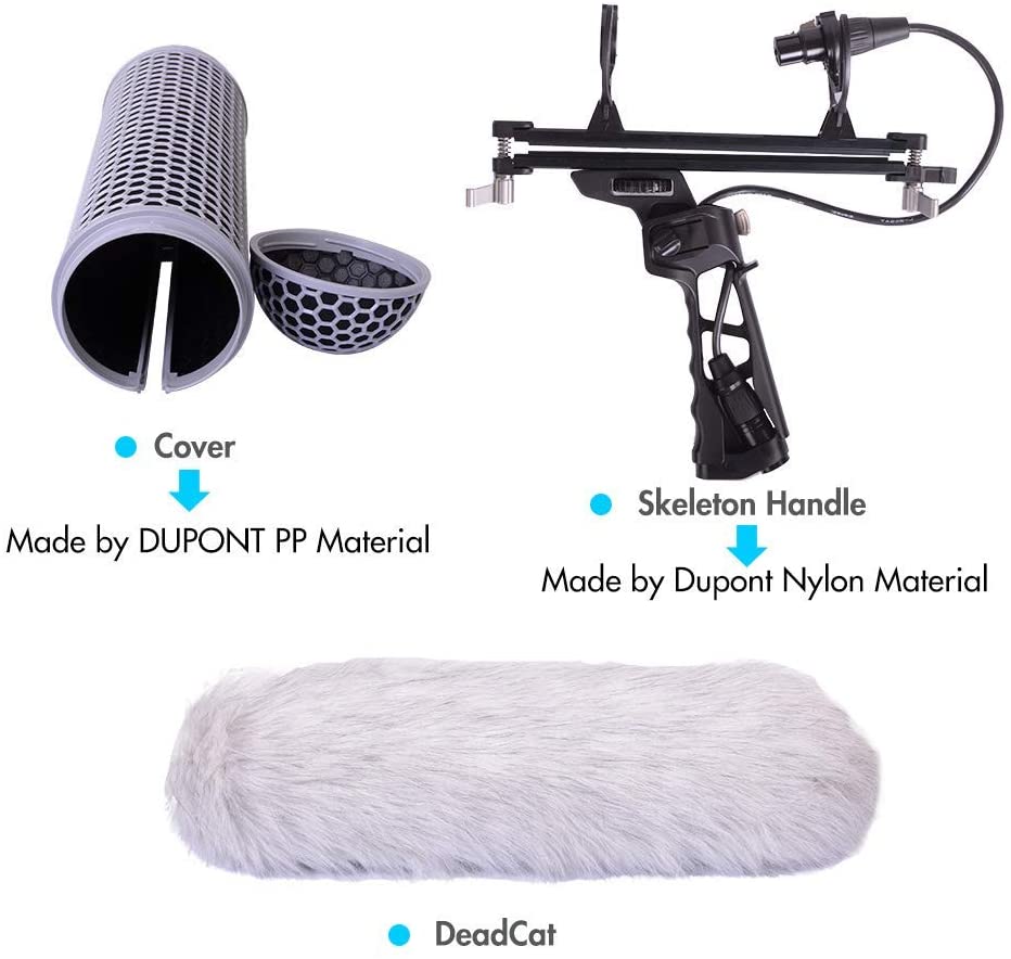 Micolive Microphone Windshield Blimp Windscreen - Image 3